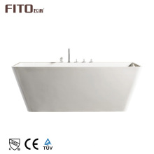 10 Years Warranty Custom Size Acrylic Bathroom Bathtubs Square